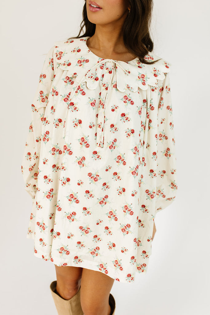 eloise collared floral dress *zoco exclusive*