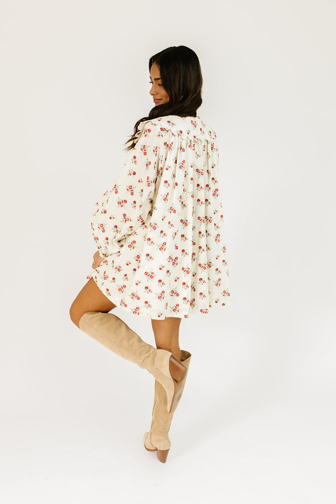 eloise collared floral dress *zoco exclusive*