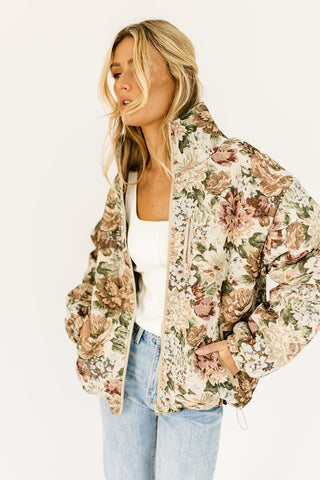 mona floral jacket