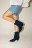 runa boots in royal blue suede // dolce vita