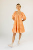 short daymaker dress w/ pockets // tangerine