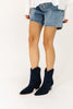 runa boots in royal blue suede // dolce vita