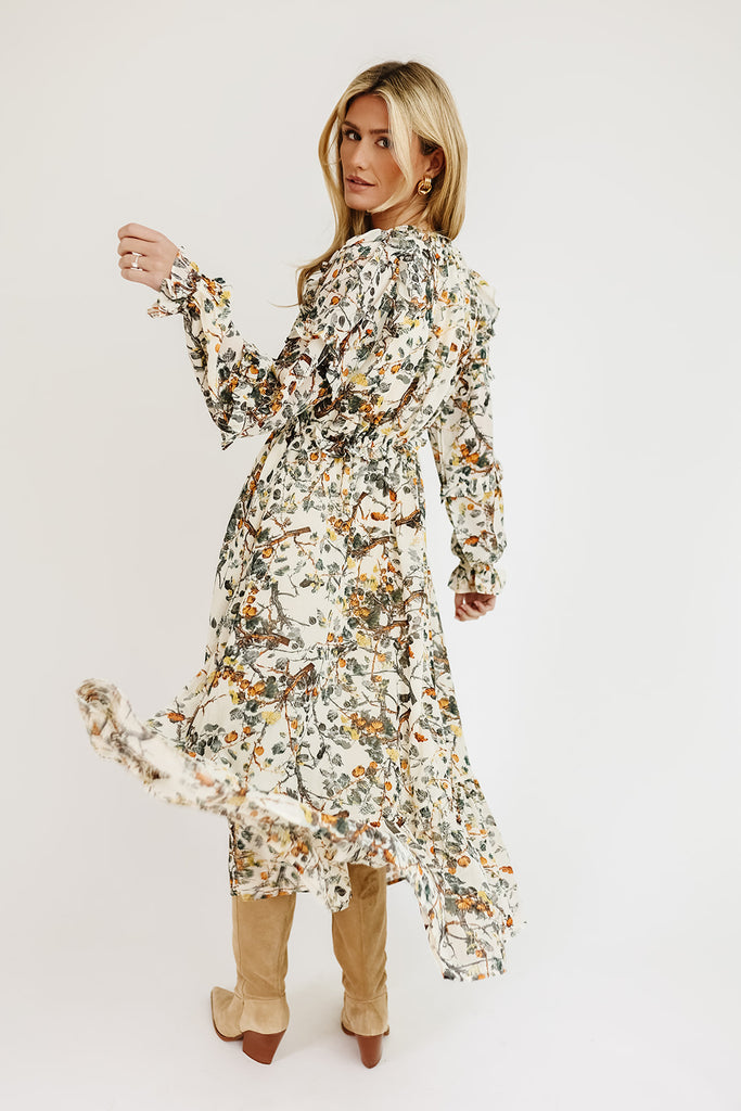genevieve floral maxi dress