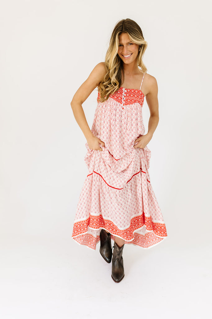 coastal maxi dress