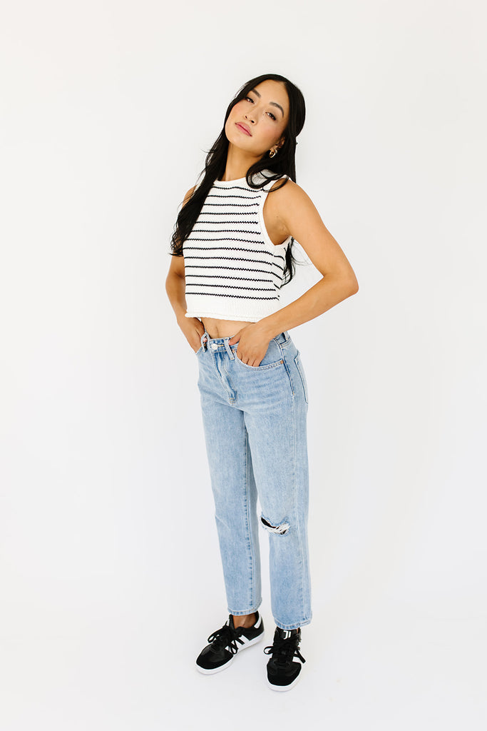 jessie striped tank