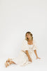 scout puff sleeve dress // cream *zoco exclusive*