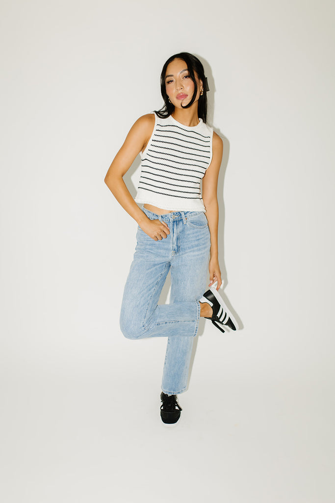 jessie striped tank