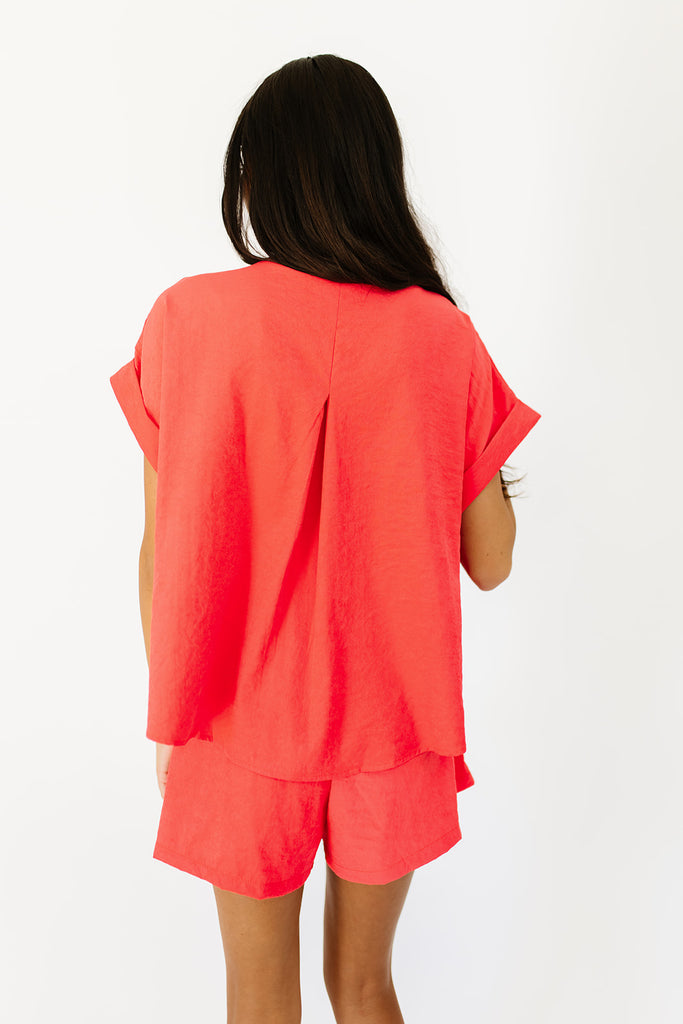 walk away set // neon coral