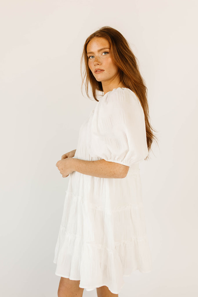 short daymaker dress // white *zoco exclusive*