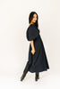 gala midi dress // navy