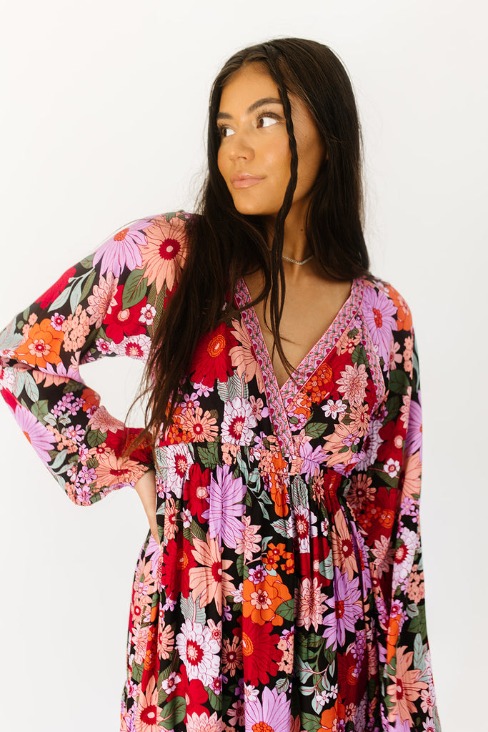 kennedy floral maxi dress *preorder*