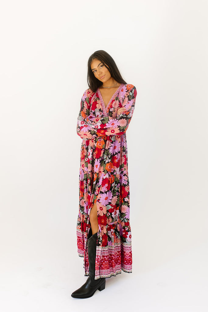 kennedy floral maxi dress *preorder*