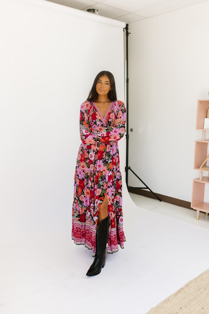 kennedy floral maxi dress *preorder*