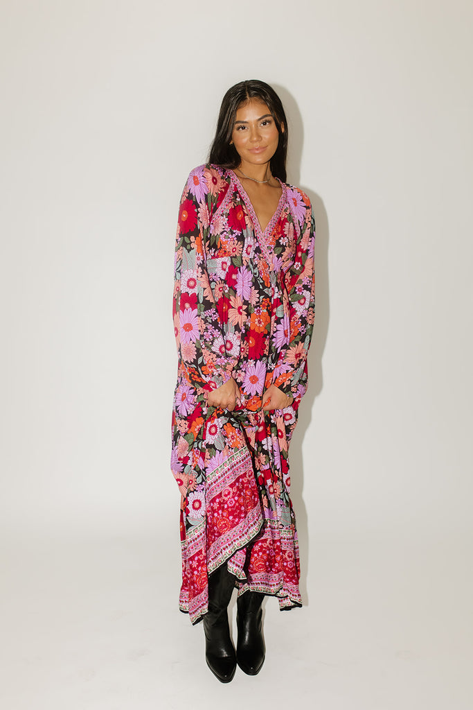 kennedy floral maxi dress *preorder*