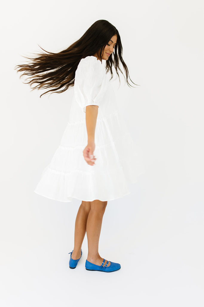 short daymaker dress // white *zoco exclusive*