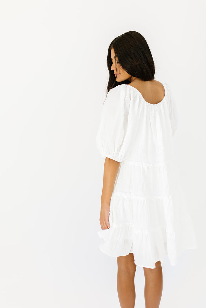 short daymaker dress // white *zoco exclusive*