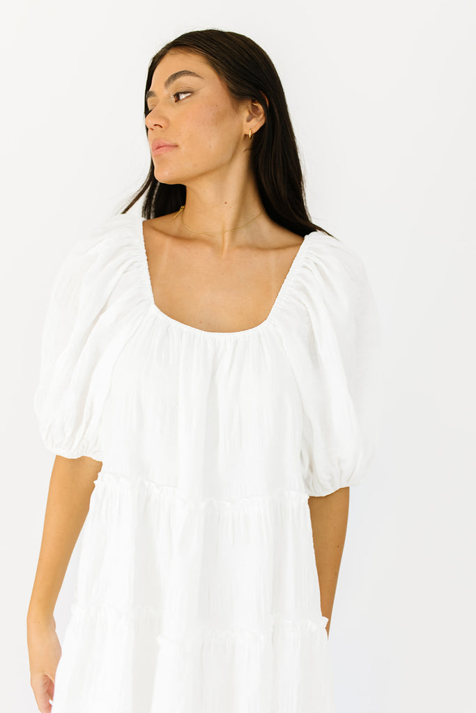 short daymaker dress // white *zoco exclusive*