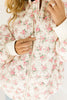 ollie floral quilted jacket *restocked*