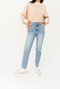 bobbie crossover denim // light wash