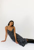 rome floral maxi dress