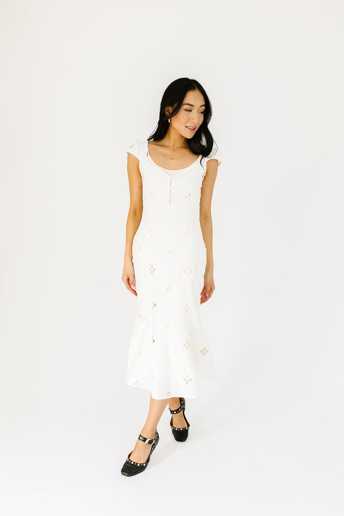 sweetheart midi dress