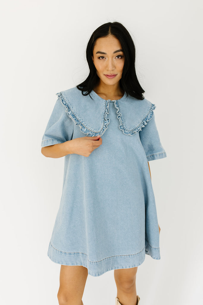 neverland denim dress *restocked*