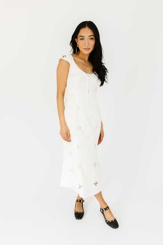 sweetheart midi dress