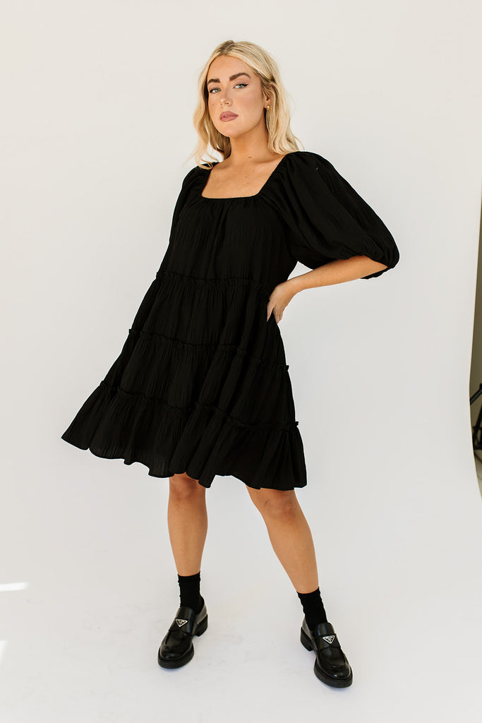 short daymaker dress // black *zoco exclusive*