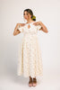 marloe midi dress // strawberry bliss *zoco exclusive*