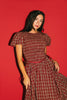 gia smocked dress // red *zoco exclusive*