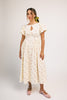 marloe midi dress // strawberry bliss *zoco exclusive*