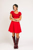 goldie mini dress // red *zoco exclusive*