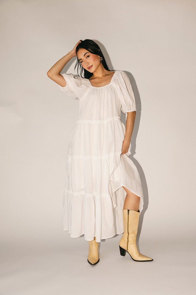 daymaker dress // white *zoco exclusive*