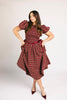 gia smocked dress // red *zoco exclusive*