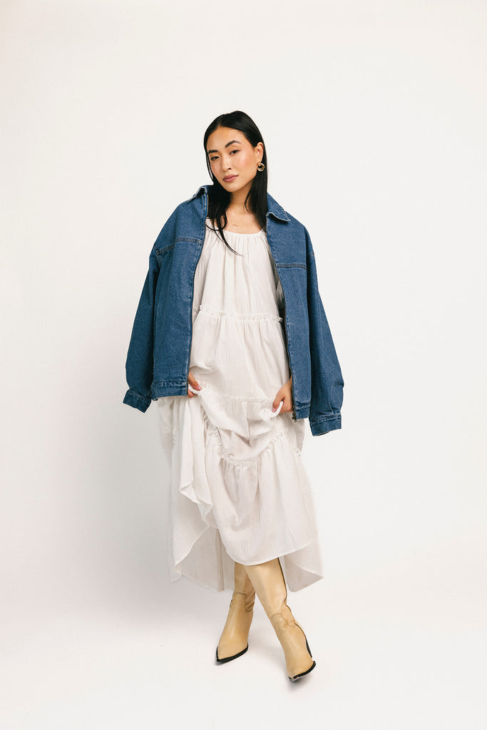 daymaker dress // white *zoco exclusive*