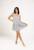 shirley striped mini dress