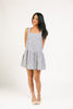 shirley striped mini dress