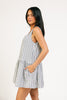 shirley striped mini dress