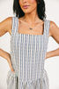 shirley striped mini dress