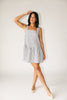 shirley striped mini dress