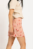 briar mini skirt // pink floral