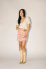 briar mini skirt // pink floral