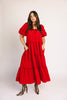 daymaker dress // poppy red *zoco exclusive*