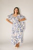 daymaker dress // blue floral *zoco exclusive*