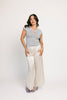 sahara fringe pants // champagne *zoco exclusive*