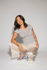 sahara fringe pants // champagne *zoco exclusive*