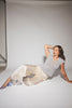 sahara fringe pants // champagne *zoco exclusive*