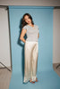 sahara fringe pants // champagne *zoco exclusive*