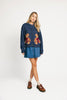 teddy cardigan // navy *restocked*