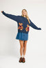 teddy cardigan // navy *restocked*